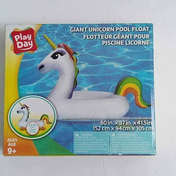 Play Day Other - Play Day - Giant Unicorn Pool Float